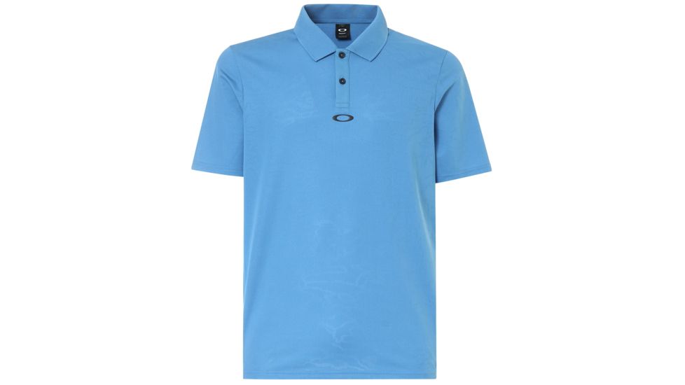 Oakley Polo Shirt Short Sleeve Perforated - Mens, Blackout, Large 434224-02E-L