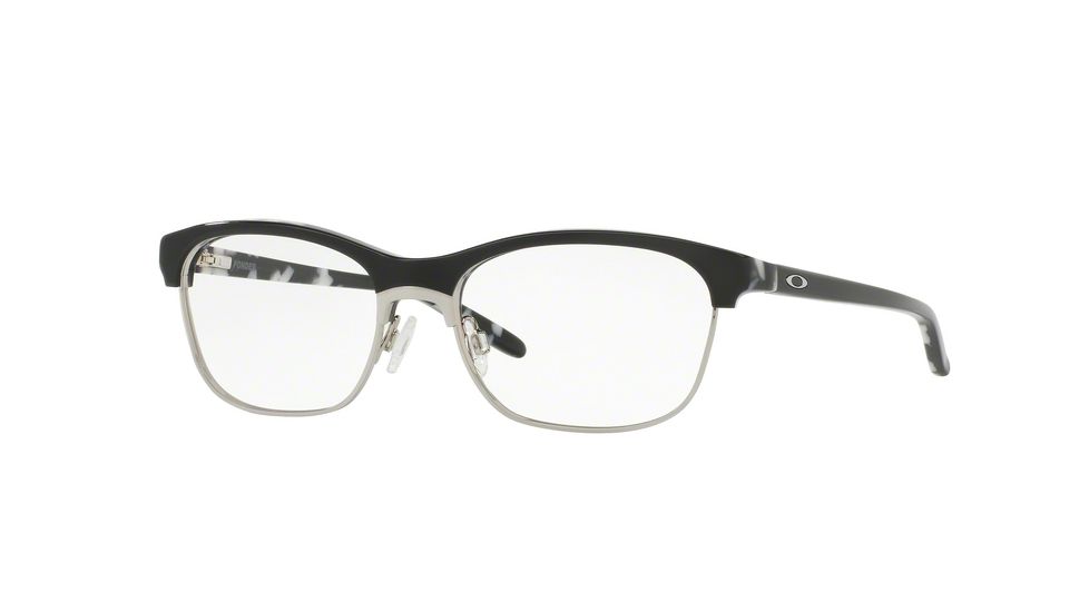 Oakley PONDER OX1134 Single Vision Prescription Eyeglasses 113403-52 - Black Frame