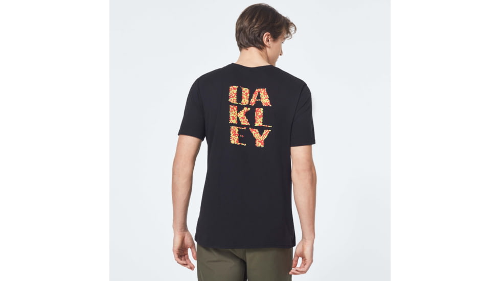 Oakley Pop Ellipse Short Sleeve Tee - Mens, Blackout, Small, FOA400056-02E-S
