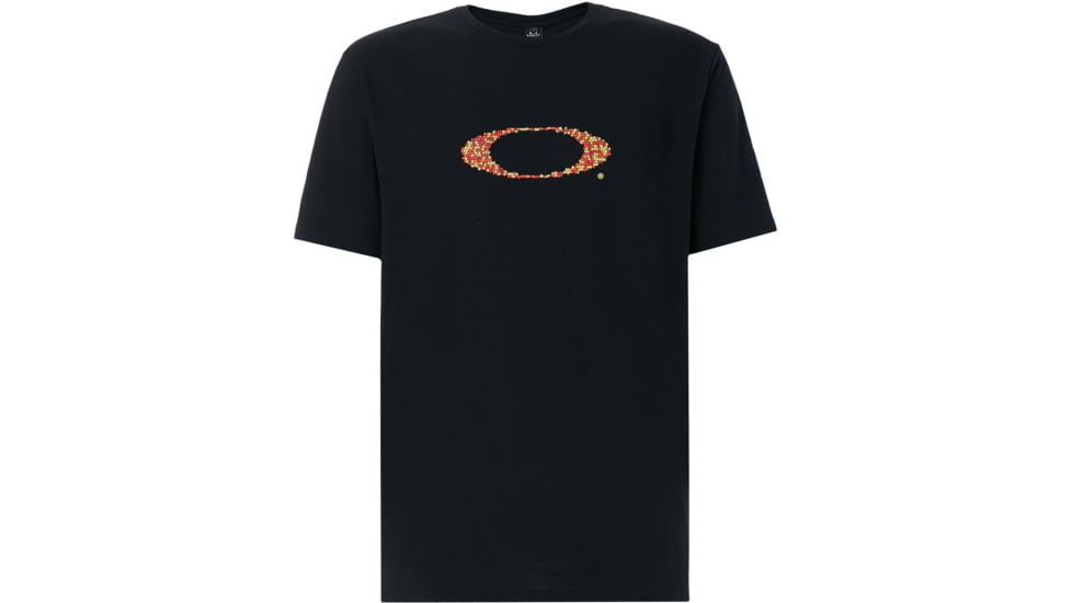 Oakley Pop Ellipse Short Sleeve Tee - Mens, Blackout, Small, FOA400056-02E-S