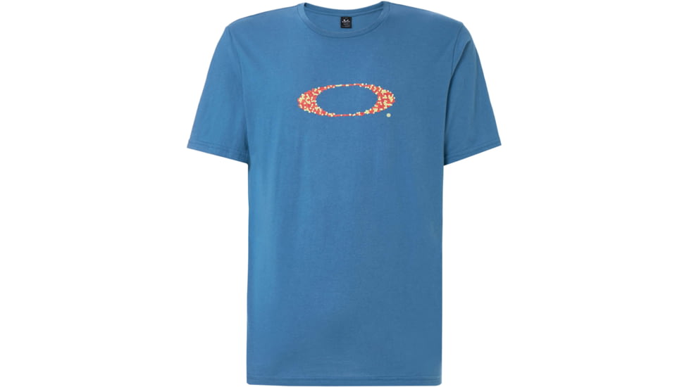 Oakley Pop Ellipse Short Sleeve Tee - Mens, Interstellar Blue, Large, FOA400056-6TR-L