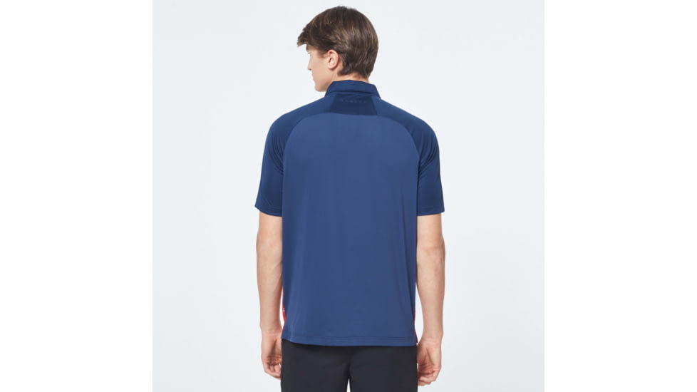Oakley Pop Spray Short Sleeve Polo - Mens, High Risk Red, Small, FOA400128-43A-S