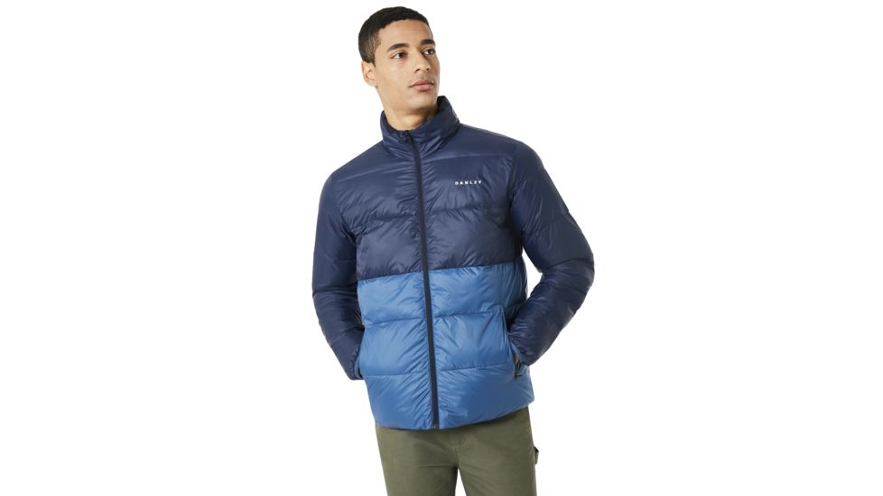 Oakley Puffer Block Color Utility Jacket - Mens, Blackout, 2XL 412564-02E-XXL