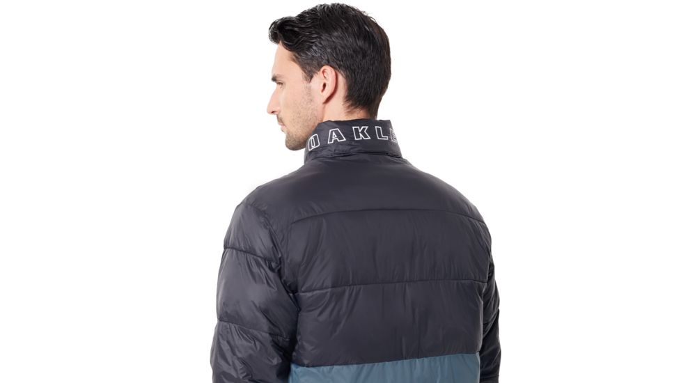 Oakley Puffer Block Color Utility Jacket - Mens, Blackout, Medium, 412564-02E-M