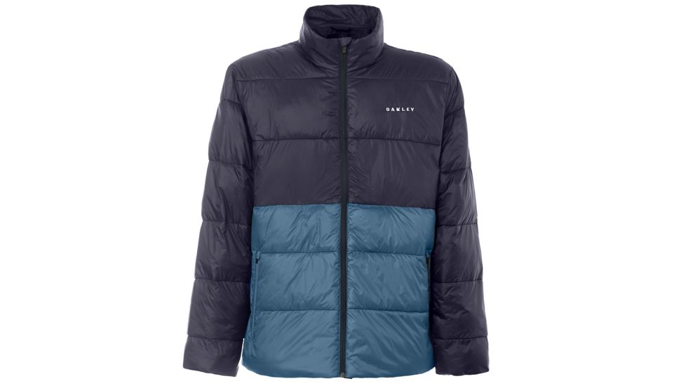 Oakley Puffer Block Color Utility Jacket - Mens, Blackout, Medium, 412564-02E-M