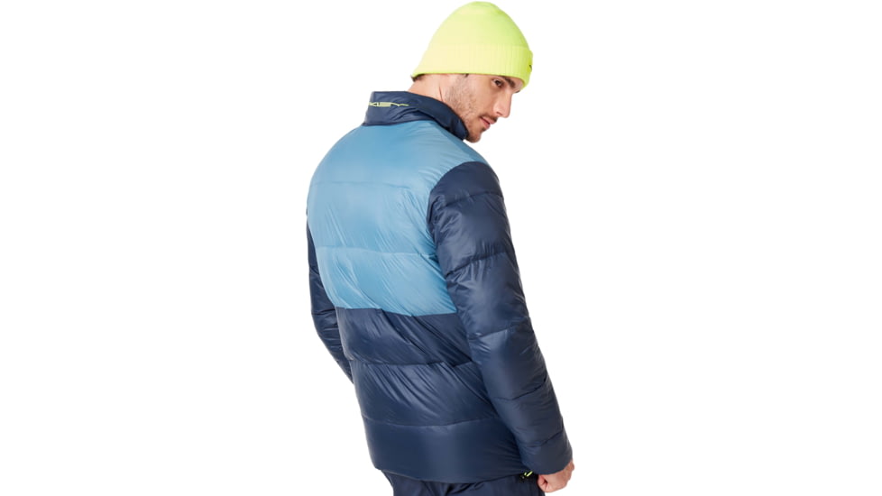 Oakley Puffer Jacket - Mens, Foggy Blue, Medium, 412801-6FB-M