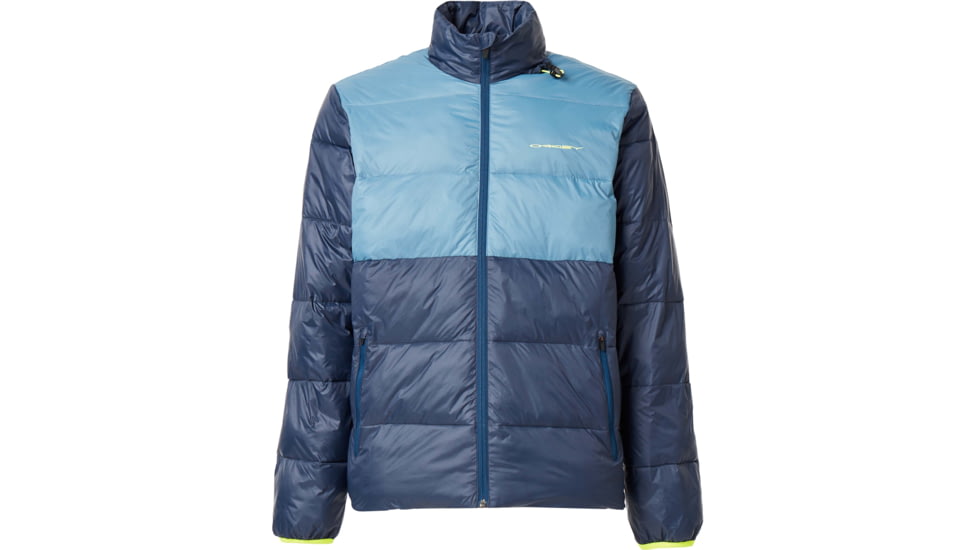 Oakley Puffer Jacket - Mens, Foggy Blue, Medium, 412801-6FB-M