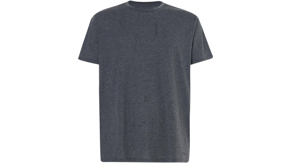 Oakley Qd18 Veil Short Sleeve Tee - Men's, Dark Heather Grey, Medium, 434261-20Q-M