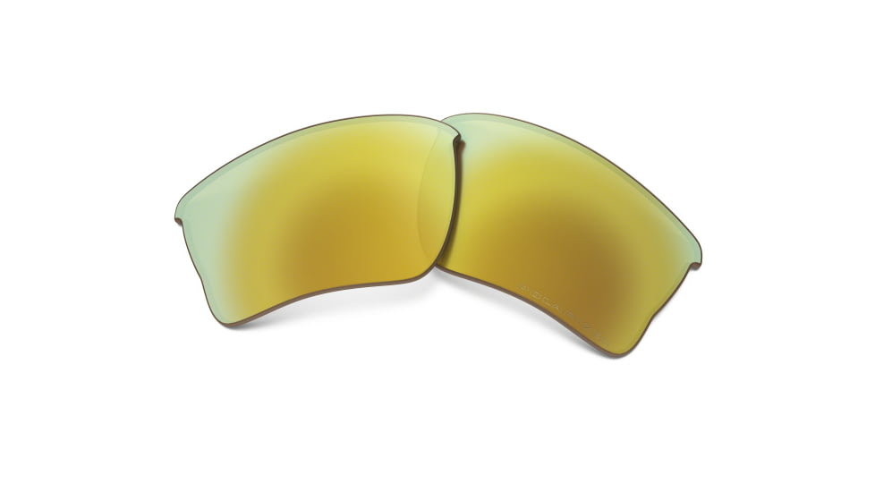 Oakley Quarter Jacket Polarized Replacement Lenses, 24K Iridium, ROO9200CB 2105