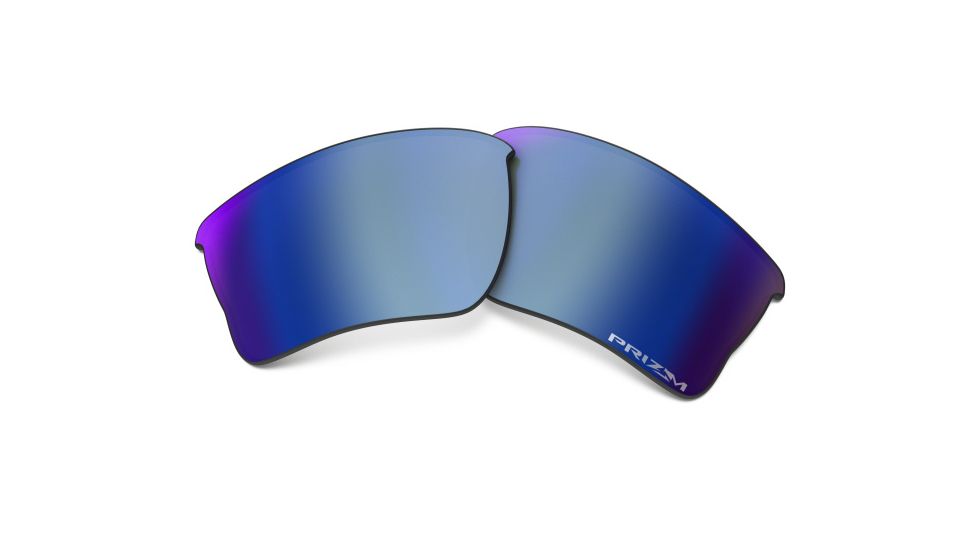 Oakley Quarter Jacket Polarized Replacement Lenses, Prizm Salt Water, ROO9200AY 2276