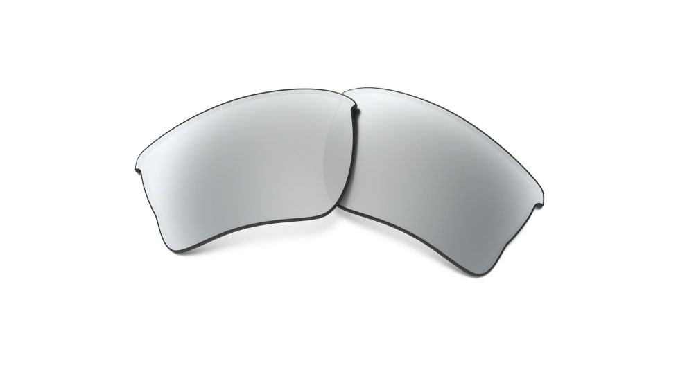 Oakley Quarter Jacket Replacement Lenses, Chrome Iridium, ROO9200CB 2046