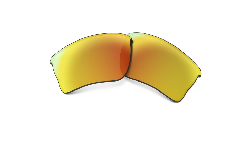 Oakley Quarter Jacket Replacement Lenses, Fire Iridium, ROO9200CB 2156