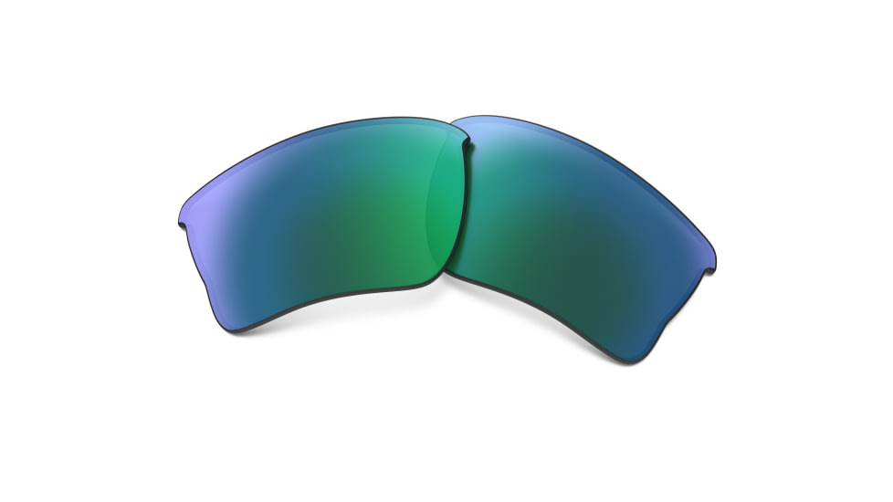 Oakley Quarter Jacket Replacement Lenses, Jade Iridium, ROO9200CB 2016