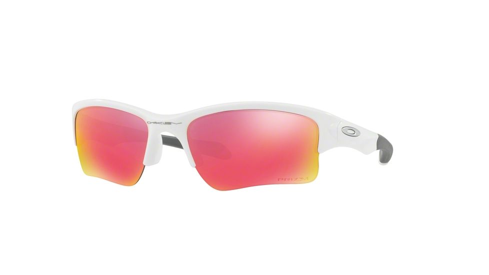 Oakley QUARTER JACKET OO9200 Progressive Prescription Sunglasses OO9200-920009-61 - Lens Diameter 61 mm, Frame Color Polished White