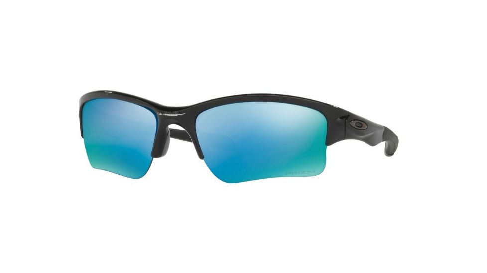 Oakley QUARTER JACKET OO9200 Progressive Prescription Sunglasses OO9200-920016-61 - Lens Diameter 61 mm, Frame Color Polished Black