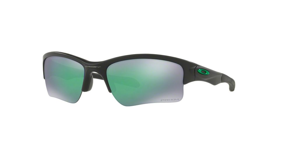 Oakley Quarter Jacket OO9200 Progressive Prescription Sunglasses OO9200-920024-61 - Lens Diameter 61 mm, Frame Color Matte Black