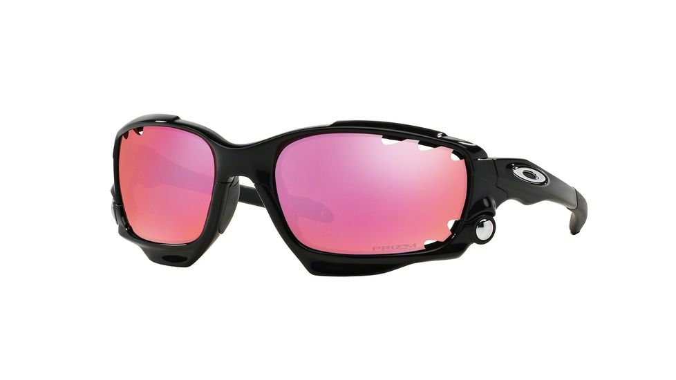 Oakley Racing Jacket LiveStrong Sunglasses w/ Prescription Lenses OO9171-917133-62 - Lens Diameter 62 mm, Frame Color Polished Black