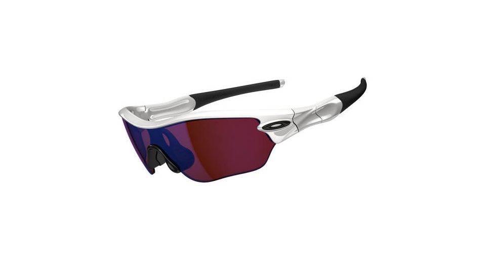 Oakley Radar Edge Sunglasses, Polished White Frame, G30 Lens OO9184-07