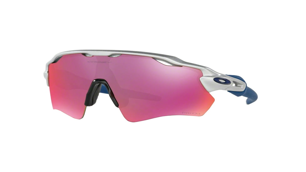 Oakley RADAR EV PATH OO9208 Progressive Prescription Sunglasses OO9208-920834-38 - Lens Diameter 38 mm, Frame Color Silver
