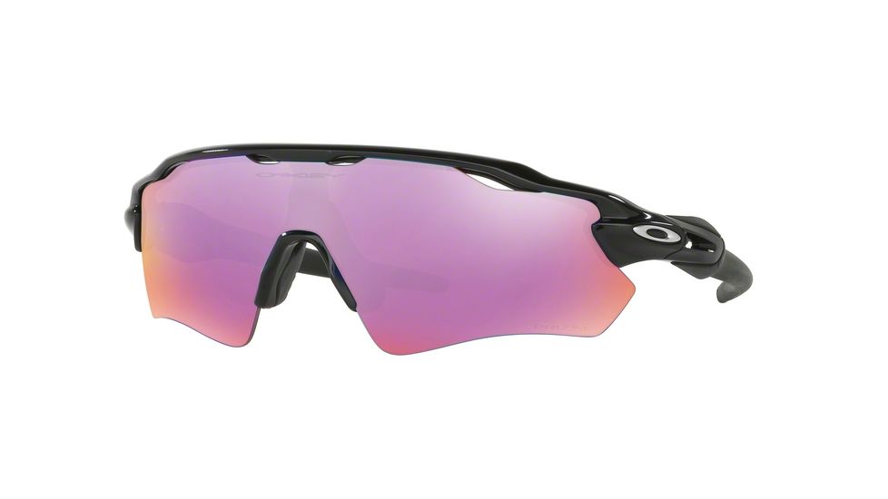 Oakley RADAR EV PATH OO9208 Progressive Prescription Sunglasses, 38mm, Polished Black, OO9208-920844-38-PRO