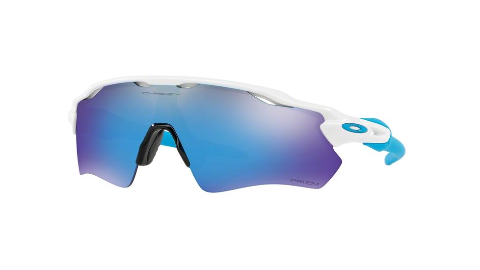 Oakley RADAR EV PATH OO9208 Progressive Prescription Sunglasses OO9208-920857-38 - Lens Diameter 38 mm, Frame Color Polished White