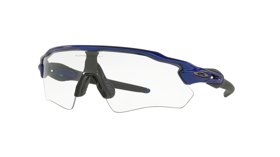 Oakley RADAR EV PATH OO9208 Progressive Prescription Sunglasses OO9208-920862-38 - Lens Diameter 38 mm, Frame Color Metallic Blue