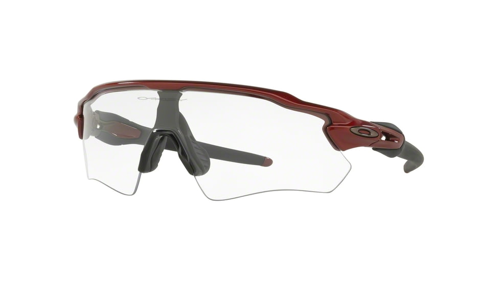 Oakley RADAR EV PATH OO9208 Progressive Prescription Sunglasses OO9208-920863-38 - Lens Diameter 38 mm, Frame Color Metallic Red