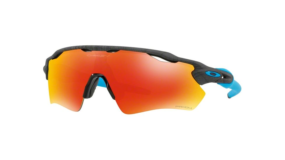 Oakley RADAR EV PATH OO9208 Progressive Prescription Sunglasses OO9208-920866-38 - Lens Diameter 38 mm, Frame Color Aero Grid Grey
