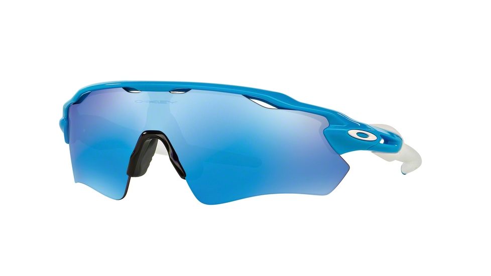 Oakley RADAR EV PATH OO9208 Progressive Prescription Sunglasses OO9208-920803-38 - Lens Diameter 38 mm, Frame Color Sky