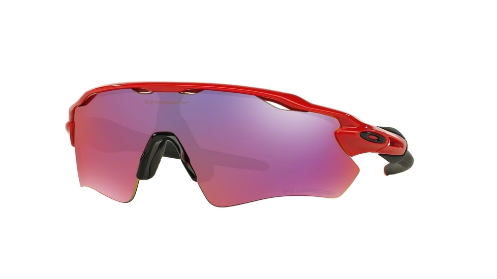 Oakley RADAR EV PATH OO9208 Progressive Prescription Sunglasses OO9208-920808-38 - Lens Diameter 38 mm, Frame Color Redline