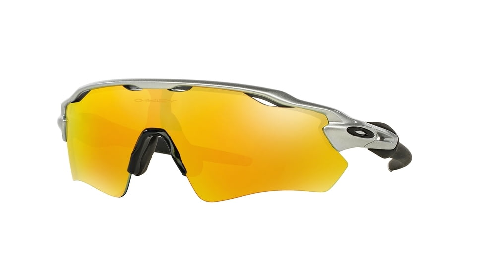 Oakley RADAR EV PATH OO9208 Progressive Prescription Sunglasses OO9208-920802-38 - Lens Diameter 38 mm, Frame Color Silver