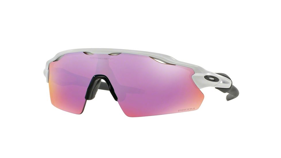 Oakley RADAR EV PITCH OO9211 Progressive Prescription Sunglasses OO9211-921105-38 - Lens Diameter 38 mm, Frame Color Polished White