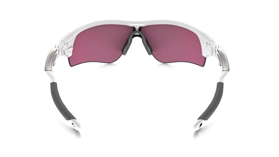 Oakley Radar Lock Path Sunglasses Polished White Frame, Baseball Prizm In and Out Lens-OO9181-33