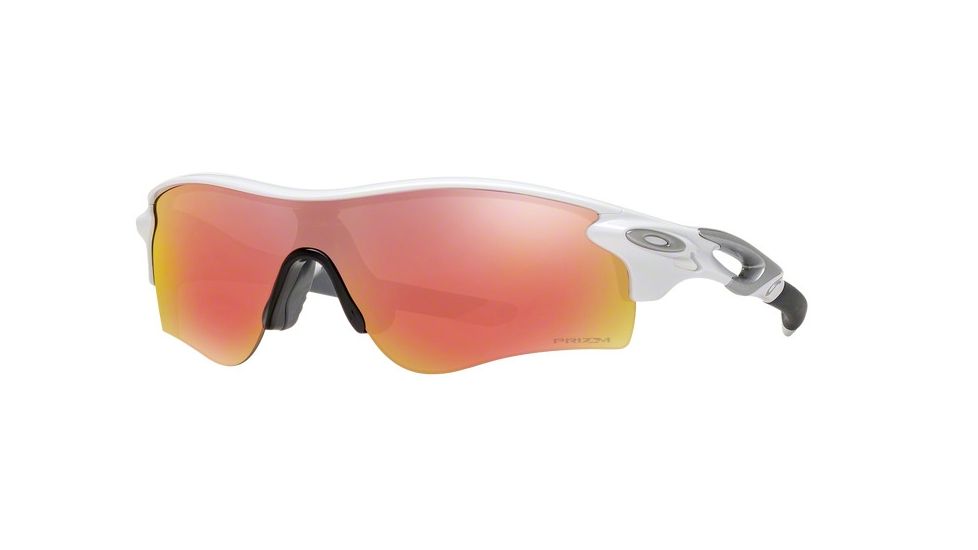 Oakley SI Radarlock Path Progressive Prescription Sunglasses OO9181-918133-38 - Lens Diameter 38 mm, Frame Color Polished White