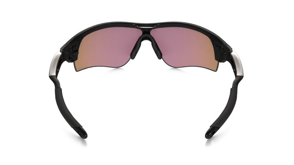 Oakley Radar Lock Sunglasses Polished Black Frame, Prizm Golf and Slate Iridium Lens-OO9181-42