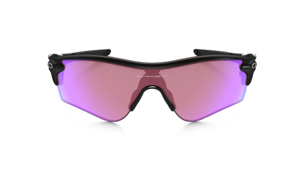 Oakley Radar Lock Sunglasses Polished Black Frame, Prizm Golf and Slate Iridium Lens-OO9181-42