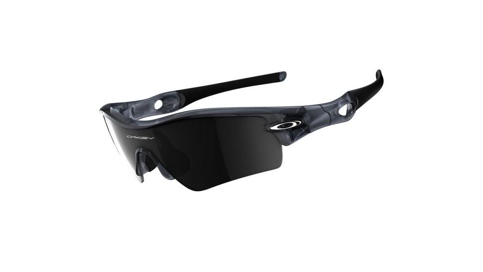 Oakley Radar Path Crystal Black Frame w/ Black Iridium Lenses Sunglasses 09-671