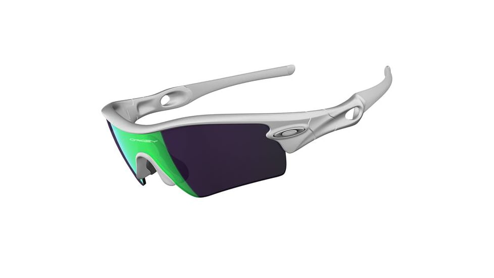 Oakley Radar Path Matte White/ Jade Iridium Lenses Sunglasses 26-214