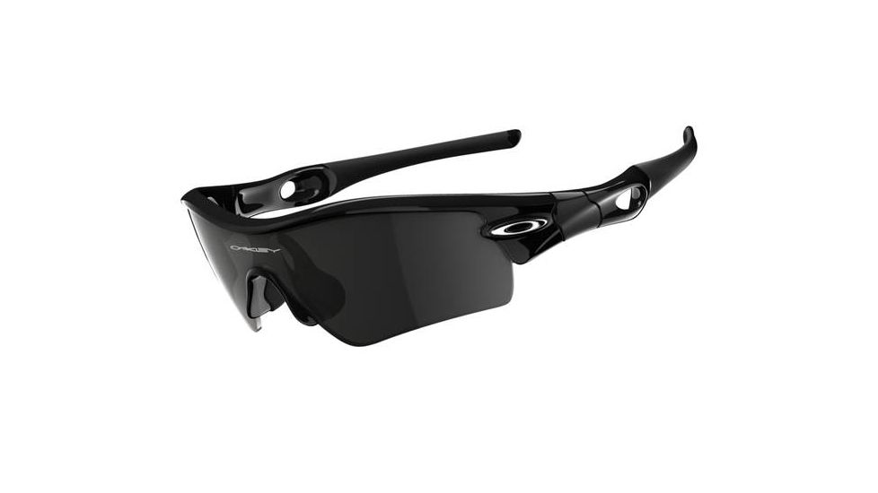 Oakley Radar Path Polished Black Frame w/ Grey Lenses Sunglasses 09-670