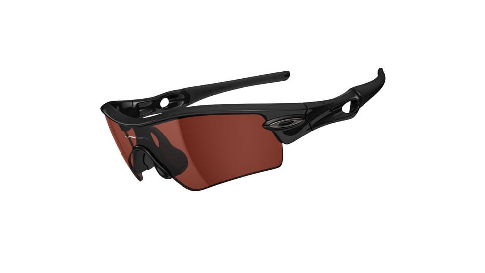 Oakley Radar Path Mens Sunglasses Polished Black Frame, VR28 Black Iridium Lens 09-761