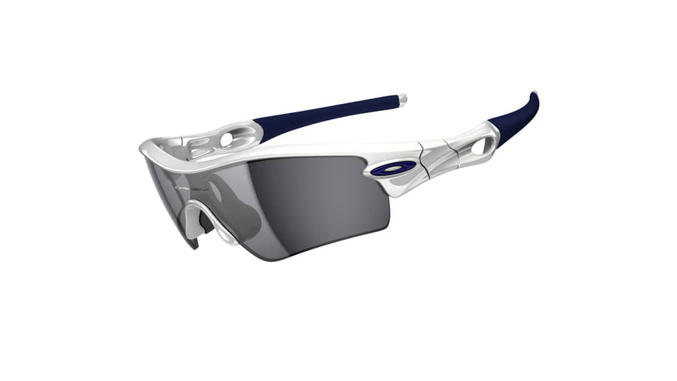 Oakley Radar Path Mens Sunglasses Polished White Frame, Black Iridium Lens 09-758