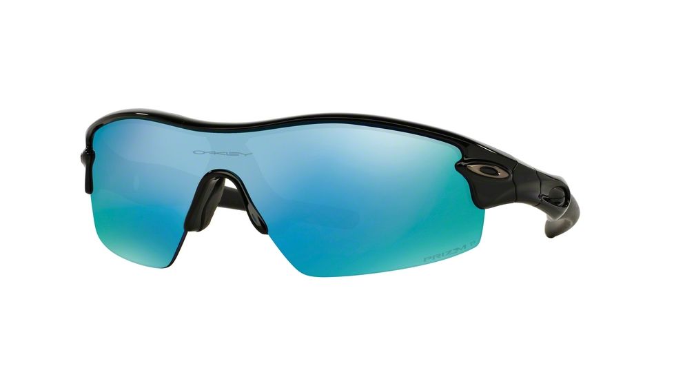 Oakley RADAR PITCH OO9052 Prescription Sunglasses OO9052-905202-35 - Lens Diameter 135 mm, Lens Diameter 35 mm, Frame Color Polished Black
