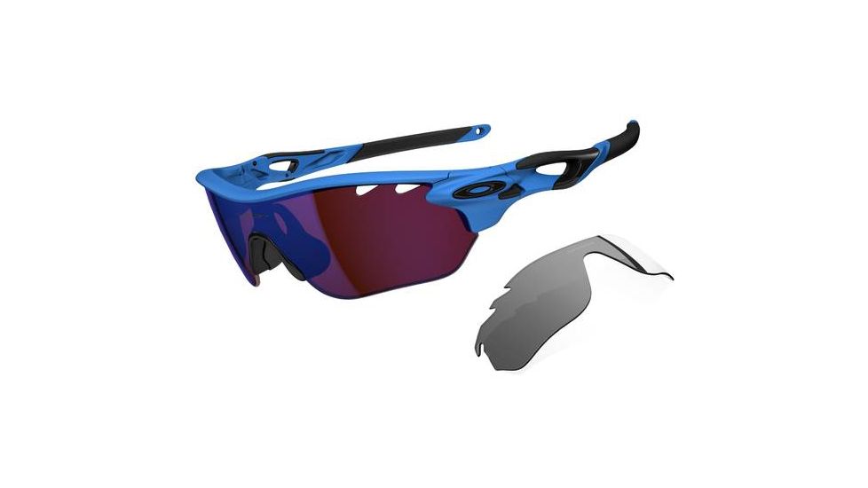 Oakley Radarlock Edge Sunglasses, Matte Glacier OO9183-04