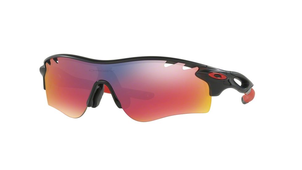 Oakley RADARLOCK PATH A OO9206 Single Vision Prescription Sunglasses OO9206-920606-38 - Lens Diameter 38 mm, Frame Color Matte Black Ink