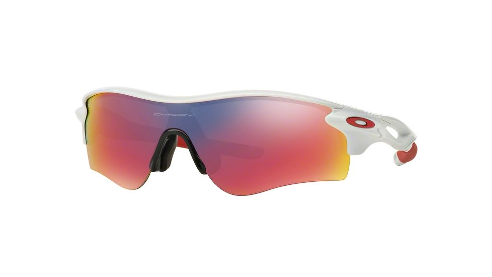 Oakley RADARLOCK PATH A OO9206 Single Vision Prescription Sunglasses OO9206-920610-38 - Lens Diameter 38 mm, Frame Color Polished White