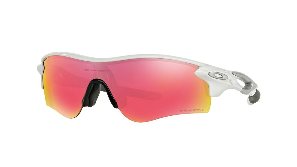 Oakley RADARLOCK PATH A OO9206 Single Vision Prescription Sunglasses, 38mm, Polished White, OO9206-920626-38-SV
