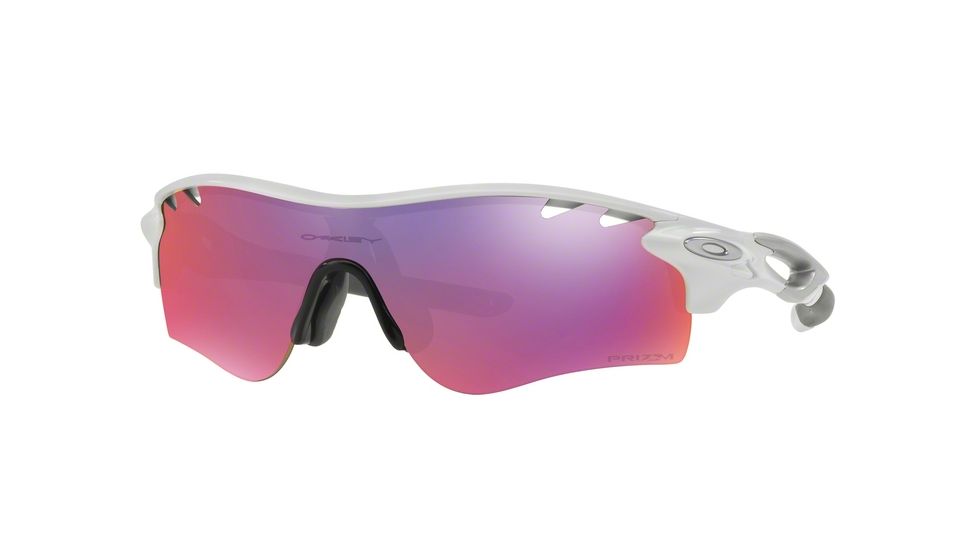 Oakley RADARLOCK PATH A OO9206 Single Vision Prescription Sunglasses OO9206-920627-38 - Lens Diameter 38 mm, Frame Color Polished White