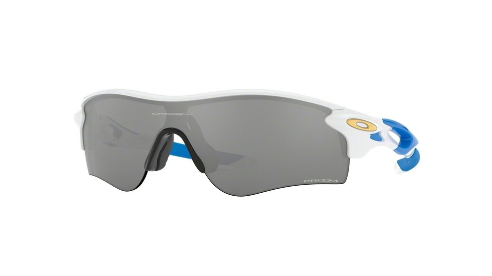 Oakley RADARLOCK PATH A OO9206 Single Vision Prescription Sunglasses, 38mm, Polished White, OO9206-920647-38-SV