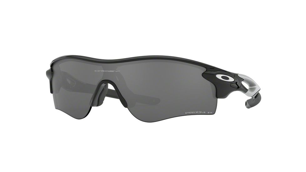 Oakley RADARLOCK PATH A OO9206 Single Vision Prescription Sunglasses, 38mm, Polished Black, OO9206-920651-38-SV
