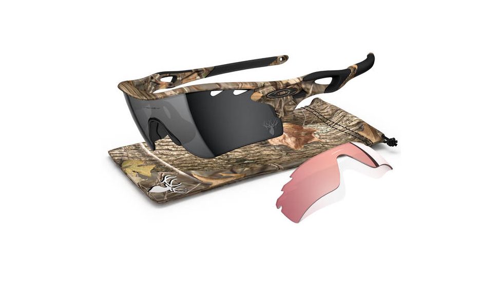 Oakley Radarlock Path Mens Sunglasses Kings Woodland Camo Frame, Black Iridium and G30 Lens OO9181-26